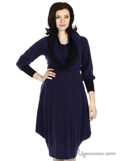 Платье MadamT, цвет цвет фиолетовый / черный