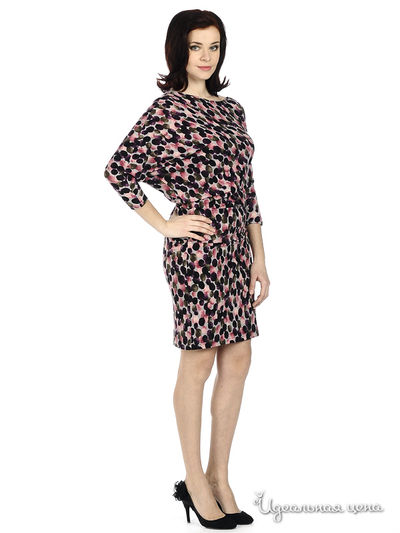 Платье MadamT, цвет цвет серый / ягодный