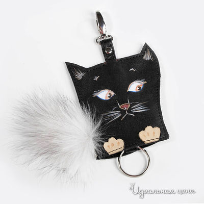 Чехол для ключей Кажан, цвет цвет черный