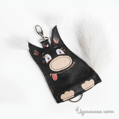 Чехол для ключей Кажан, цвет цвет черный