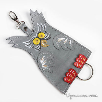 Чехол для ключей Кажан, цвет цвет серый