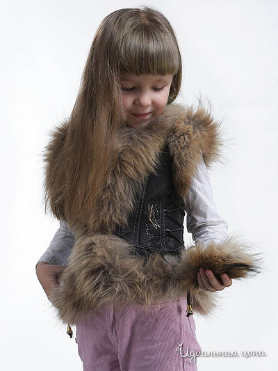 Жилетка Кажан, цвет цвет черный