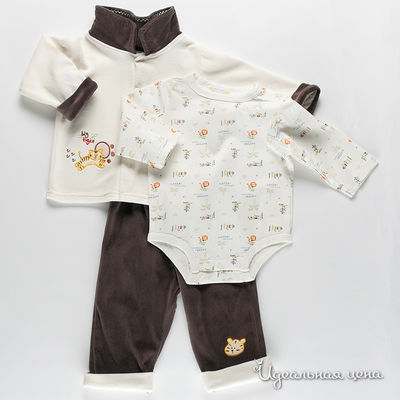 Комплект Best for kids, цвет цвет коричневый / молочный