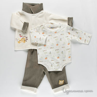 Комплект Best for kids, цвет цвет зеленый / молочный