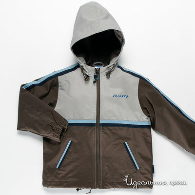 Куртка Best for kids, цвет цвет серый / коричневый