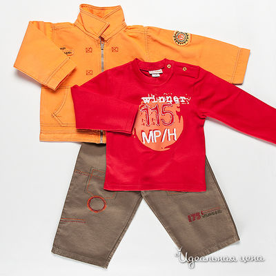 Комплект Best for kids, цвет цвет оранжевый / красный / коричневый