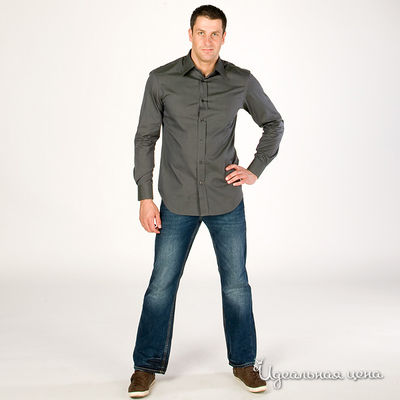 Рубашка Unibrend, цвет цвет темно-серый
