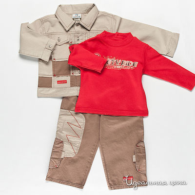 Комплект Best for kids, цвет цвет бежевый / красный