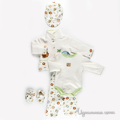 Комплект Best for kids, цвет цвет молочный / мультиколор