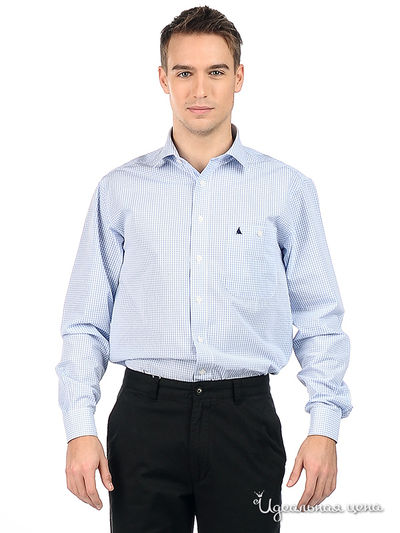 Рубашка Musto, цвет цвет голубой