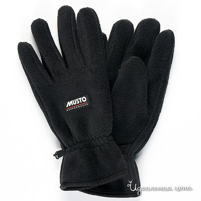 Перчатки Musto, цвет цвет черный