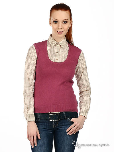 Жилет Musto, цвет цвет винный