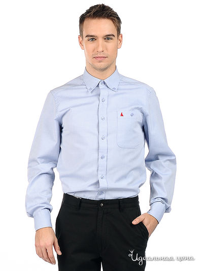 Рубашка Musto, цвет цвет голубой