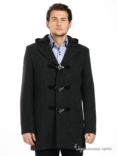 Полупальто Paxton, цвет цвет темно-серый