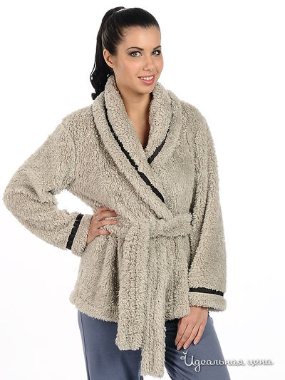 Халат Linga Dore, цвет цвет серый