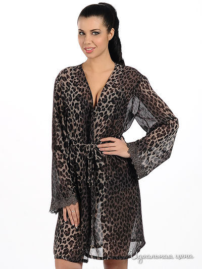 Пеньюар Linga Dore, цвет принт леопард