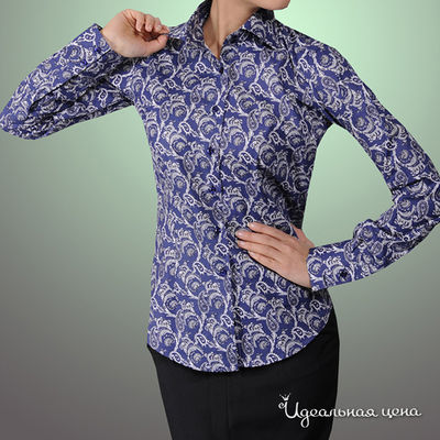 Рубашка Alonzo Corrado, цвет цвет синий