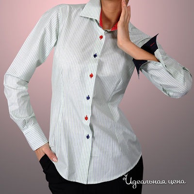 Рубашка Alonzo Corrado, цвет цвет бледно-зеленый