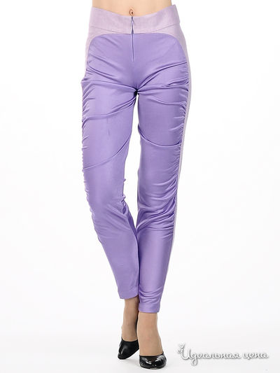 Брюки Maria Rybalchenko, цвет цвет сиреневый