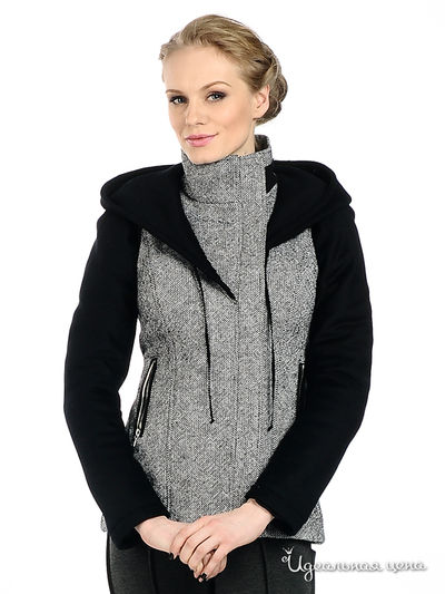 Куртка Maria Rybalchenko, цвет цвет черный / белый