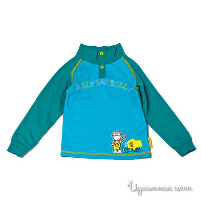 Лонгслив Jolly Bambolly, цвет цвет зеленый / голубой