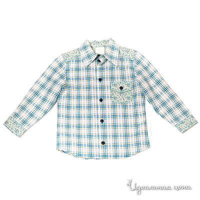 Рубашка Jolly Bambolly, цвет цвет голубой / белый