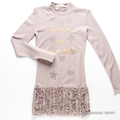 Туника Fun&Fun girl, цвет цвет розовый