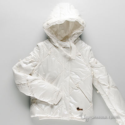 Куртка Fun&Fun girl, цвет цвет белый