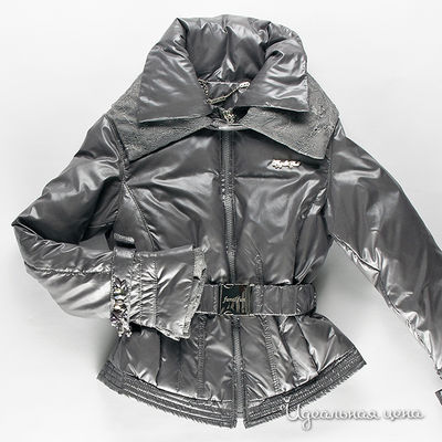 Куртка Fun&Fun girl, цвет цвет серый