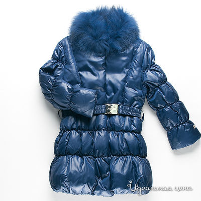 Пальто Fun&Fun girl, цвет цвет синий