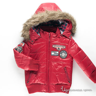 Куртка WPM, цвет цвет красный