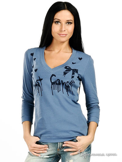 Лонгслив Galliano&Cavali, цвет цвет синий