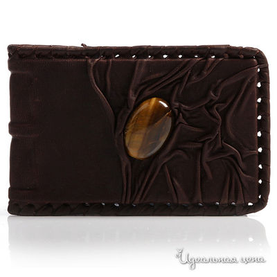 Визитница Кажан, цвет цвет темно-коричневый