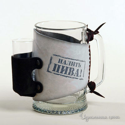 Кружка Кажан, цвет цвет коричнево-белый