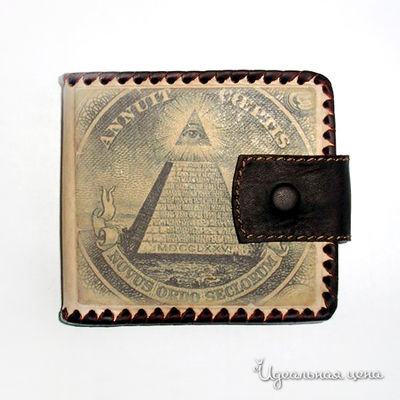 Кошелек Кажан, цвет цвет бежевый