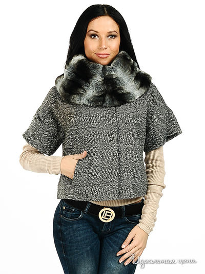 Жилет Hoops, цвет цвет серый меланж