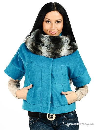 Жилет Hoops, цвет цвет бирюзовый