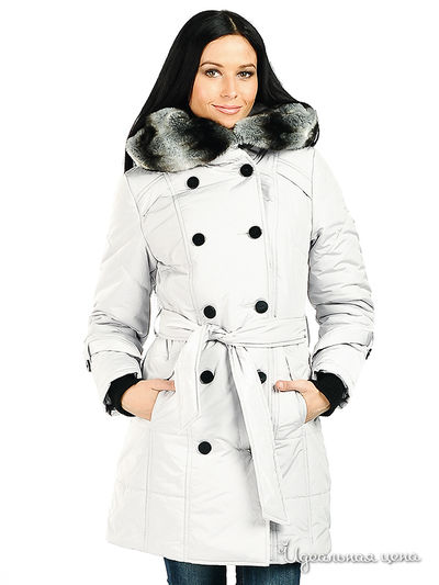 Пальто Hoops, цвет цвет светло-серый