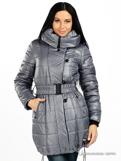 Пальто Hoops, цвет цвет темно-серый