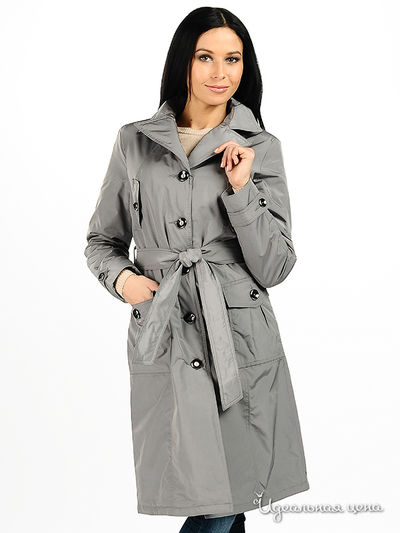 Плащ Hoops, цвет цвет серый