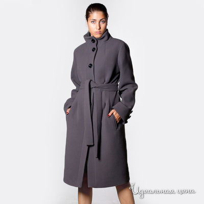 Пальто Bizzaro женское, цвет серо-коричневый
