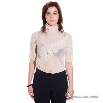 Блузка Bizzaro, цвет цвет бежевый