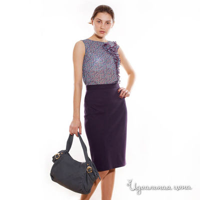 Блузка Bizzaro, цвет цвет васильковый