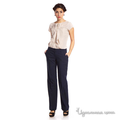 Брюки Bizzaro, цвет цвет тёмно-синий / принт полоска