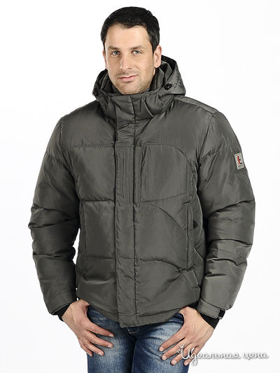 Пуховик Evolution, цвет цвет темно-серый