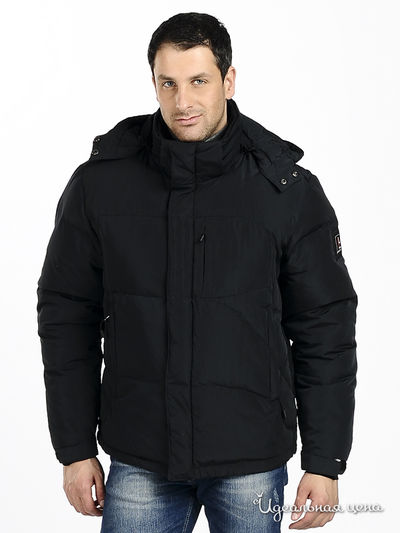 Пуховик Evolution, цвет цвет темно-синий