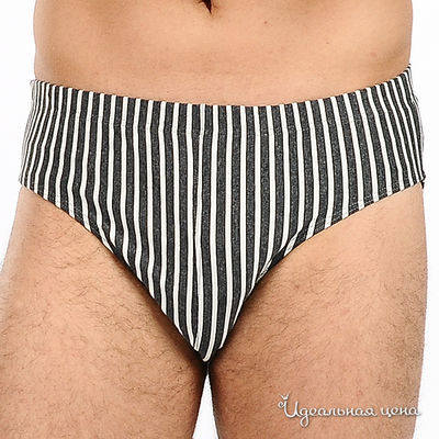Трусы Trinitas, цвет цвет серый / принт полоска