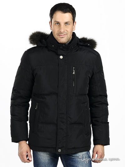 Пуховик Evolution, цвет цвет темно-синий