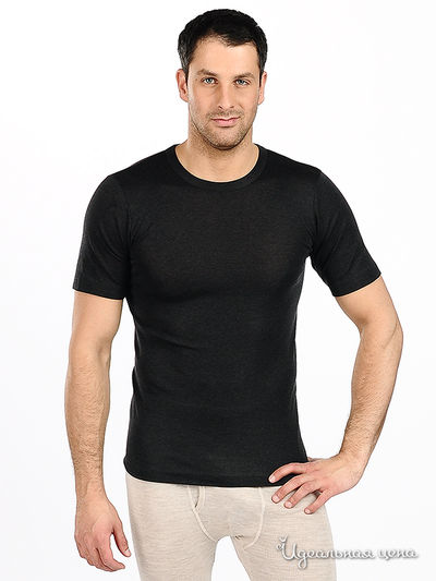 Футболка MANUFAT, цвет цвет темно-серый