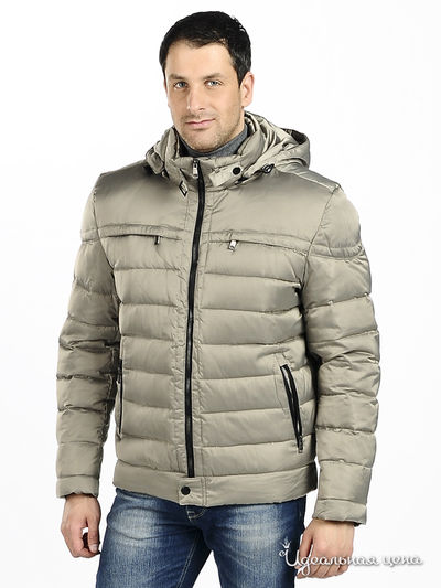 Пуховик Evolution, цвет цвет фисташковый